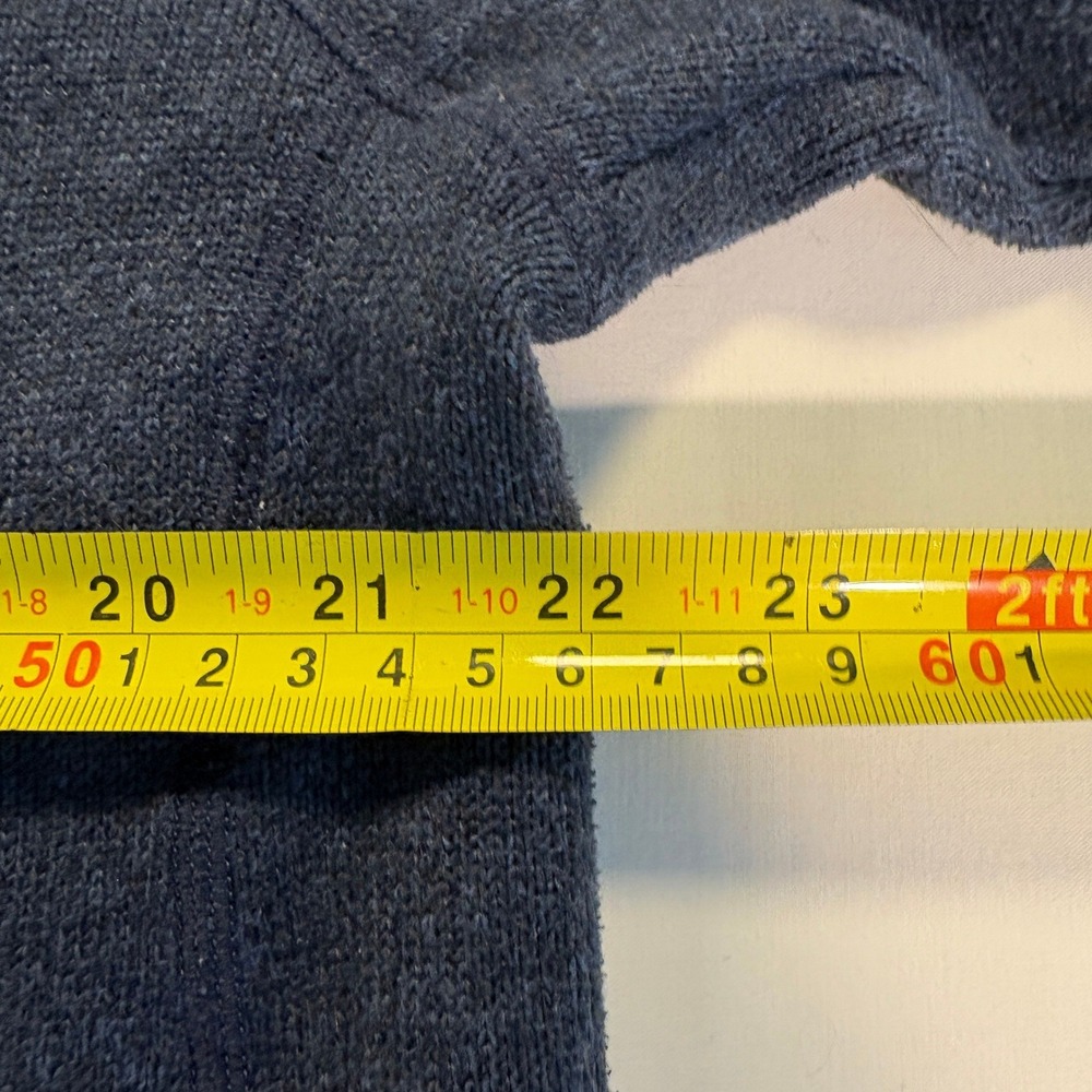 Patagonia Better Sweater 1/4 Zip Fleece Pullover Mens Large Navy Blue 25527 - Picture 4 of 5